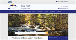 Desktop Screenshot of loonvalley.com
